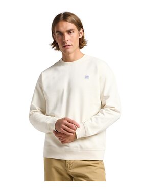 Lee Lee Bluza 112364228 Beżowy Relaxed Fit