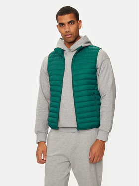 United Colors Of Benetton United Colors Of Benetton Weste 2BA2UJ005 Grün Regular Fit