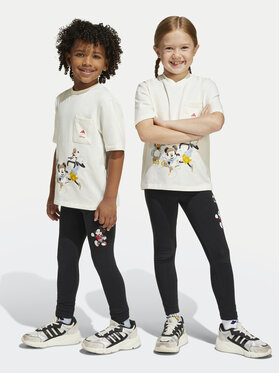 adidas adidas Leggings Disney Mickey Mouse JF3647 Nero Slim Fit