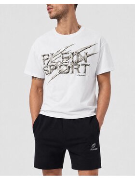 Plein Sport Plein Sport T-Shirt 31531 Bílá Regular Fit
