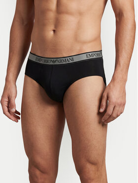 Emporio Armani Underwear Emporio Armani Underwear Komplet spodnjih hlač slip﻿ EM000258 AF20669 MC061 Črna