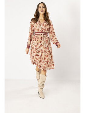 QUIOSQUE QUIOSQUE Sukienka codzienna WINFLOW DRESS Różowy Regular Fit