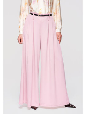 Ombre Ombre Spodnie materiałowe OW-PACP-0100 Różowy Relaxed Fit