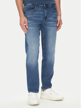 BOSS BOSS Blugi Troy Bo 50544652 Albastru Straight Fit