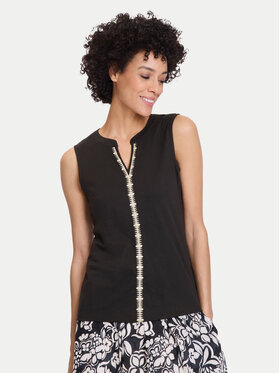 Olsen Olsen Bluse 11105092 Schwarz Regular Fit