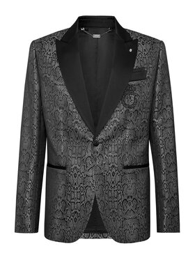 Billionaire Billionaire Marynarka 17347 Szary Regular Fit