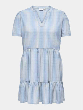 ONLY Carmakoma ONLY Carmakoma Φόρεμα καλοκαιρινό Cartiri 15311976 Γαλάζιο Regular Fit