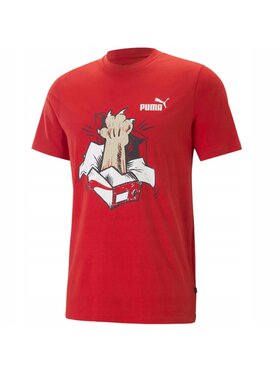 Puma Puma T-Shirt 67447811 Czerwony Comfortable Fit