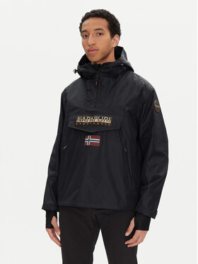 Napapijri Napapijri Μπουφάν anorak Rainforest Next Sum NP0A4ILW Μαύρο Loose Fit