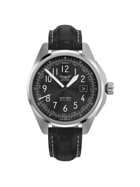 Aviator Aviator Zegarek V.1.38.0.322.4 Czarny