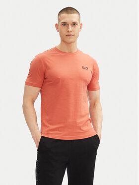 EA7 Emporio Armani EA7 Emporio Armani Tricou 8NPT25 PJVPZ U3010 Portocaliu Regular Fit