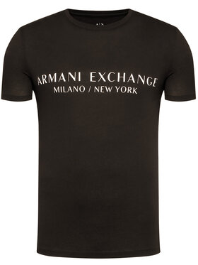 Armani Exchange Armani Exchange Marškinėliai 8NZT72 Z8H4Z 1200 Juoda Slim Fit