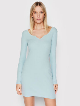 Brave Soul Brave Soul Vsakodnevna obleka LDRJ-544SUZIE Modra Slim Fit