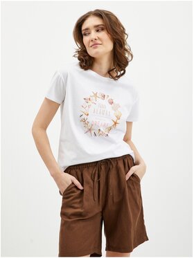 Orsay Orsay Koszula 166462-025000__XL Biały Regular Fit