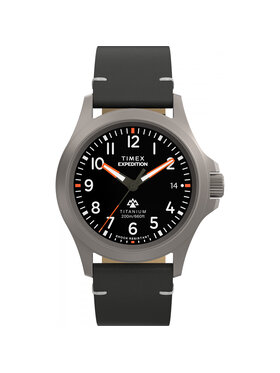Timex Timex Ρολόι TW2W78000 Μαύρο