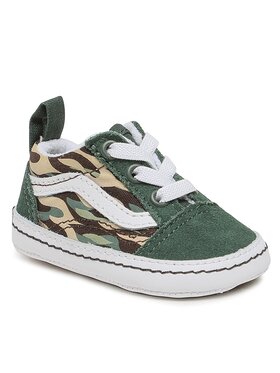 Vans Tenis Superge In Old Skool Crib VN0A3U8KBGK1 Zelena