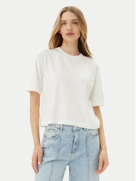Vero Moda Vero Moda Sweter Silje 10320460 Biały Oversize