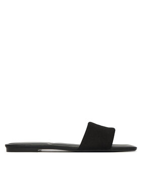 Calvin Klein Calvin Klein Nazouváky Square Flat Sndl Canvas Hw HW0HW03129 Černá