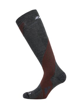 Zanier Zanier Skarpety Skarpetki narciarskie Zanier Alpine Socks Brązowy
