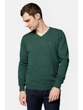 Lancerto Lancerto Sweter Anthony SW073223000050 Zielony Regular Fit