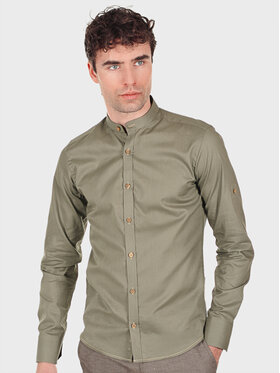 Evenemen Evenemen Koszula James Khaki Slim Fit