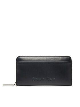 Calvin Klein Calvin Klein Velká dámská peněženka Embossed Logo Large Zip Around K60K612952 Černá