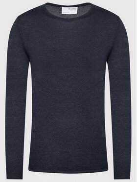 Selected Homme Selected Homme Maglione Rome 16079774 Blu scuro Regular Fit