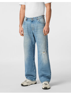 PHILIPP PLEIN PHILIPP PLEIN Jeans 24173 Blu Loose Fit