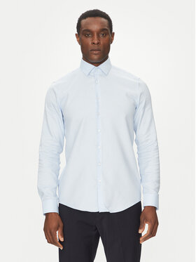 Calvin Klein Calvin Klein Camicia K10K114360 Celeste Slim Fit
