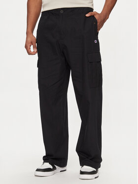 Champion Champion Pantaloni din material 220015 Negru Custom Fit