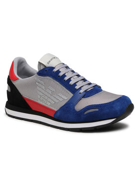 Emporio Armani Emporio Armani Sneakersy X4X537 XM678 N641 Szary