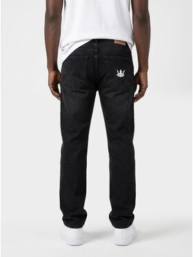 Jigga Wear Jigga Wear Jeansy Klasyczne 131768 Czarny Regular Fit