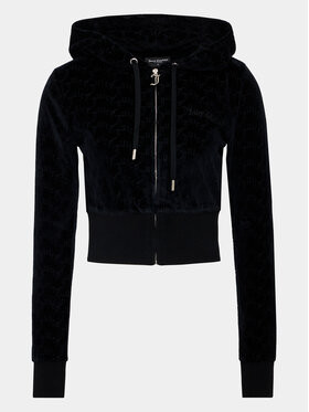 Juicy Couture Juicy Couture Mikina Marissa JCCAS123813 Čierna Regular Fit