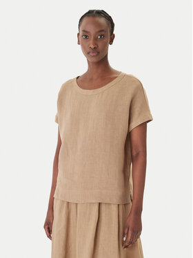 Marella Marella T-shirt Geyser 2615111132 Marrone Regular Fit