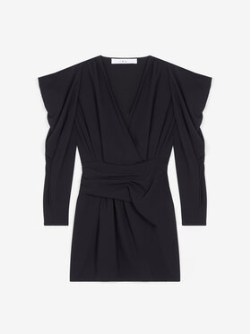 IRO IRO Коктейлна рокля Sofi AR132 Черен Regular Fit