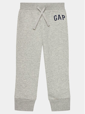 Gap Gap Долнище анцуг 633913-04 Сив Regular Fit