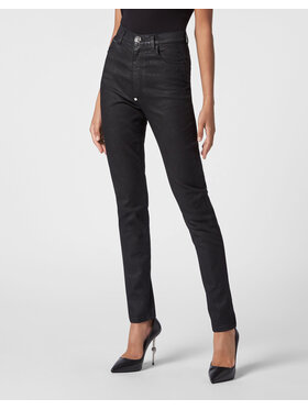 PHILIPP PLEIN PHILIPP PLEIN Jeansy 3419 Černá Slim Fit