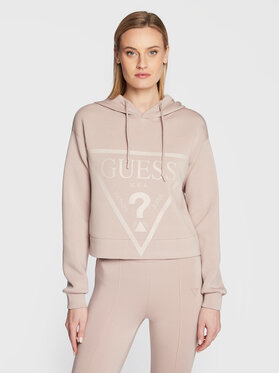 Guess Guess Majica dugih rukava New Alisa V2YQ08 K7UW2 Ružičasta Regular Fit