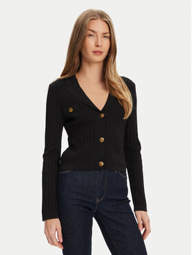 Guess Guess Ζακέτα W5YR11 Z0130 Μαύρο Regular Fit
