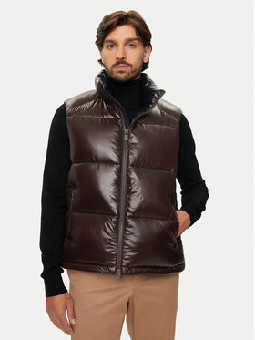 Save The Duck Save The Duck Kamizelka D81382U LUCK19 Brązowy Regular Fit