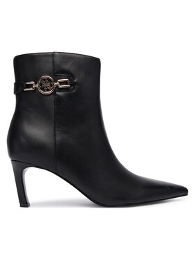 Guess Guess Botine FLFPAI LEA10 Negru