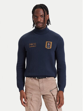Aeronautica Militare Aeronautica Militare Dolcevita 262MA1660UL00903 Blu scuro Regular Fit