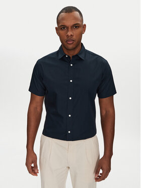 Jack&Jones Jack&Jones Marškiniai Joe 12195062 Tamsiai mėlyna Slim Fit