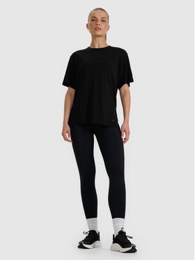 4F 4F Tričko 4FRAW25TTSHF3408-20S Čierna Oversize