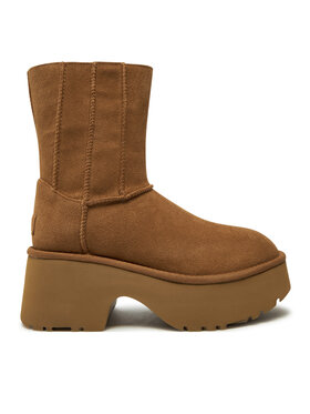 Ugg Ugg Botki W Classic Twin Seam New Heights 1158313 Brązowy