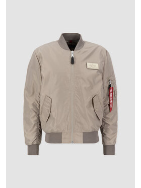 Alpha Industries Alpha Industries Kurtka bomber 126101 Beżowy Slim Fit