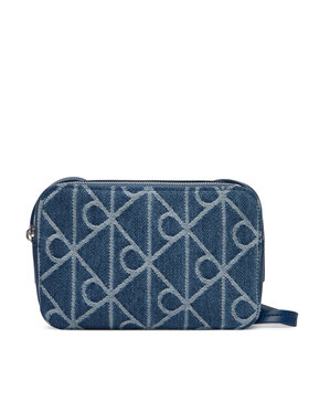 Calvin Klein Calvin Klein Soma Emblem Aop Denim Camera Bag LV04F3430G Zils