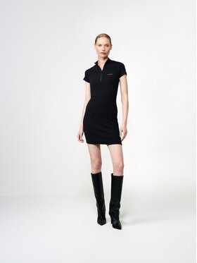 La Mania La Mania Vestito da giorno SPORTY 3 Nero Classic Fit