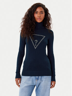 Guess Guess Rolák W5BR39 Z2NQ2 Tmavomodrá Regular Fit