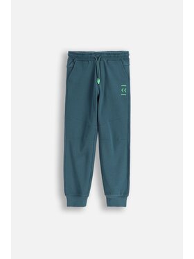 Coccodrillo Coccodrillo Teplákové kalhoty ZC5120101VBA-011 Zelená Regular Fit